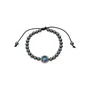 Pulseira Regulável Resinada São Carlo Acutis Hematita 6mm