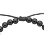 Pulseira Regulável São Bento Pérola Preta 4mm