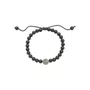 Pulseira Regulável São Bento Pérola Preta 4mm