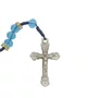 Terço com Entremeio de Nossa Senhora das Graças - Cristal Azul