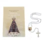 Terço com Folheto de Nossa Senhora Aparecida - Pérola