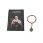Coroa com Folheto Novena das Rosas de Santa Teresinha Pérola ABS Rosegold 8mm