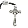Terço de Pescoço de Nossa Senhora Aparecida em Hematita 4mm