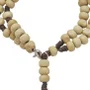 Terço de Pulso Masculino Madeira Marfim 6mm