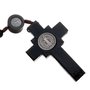 Terço de São Bento com Entremeio da Medalha - Preto 10mm
