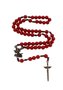 Terço de São Miguel Arcanjo com espada - vermelho