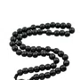 Terço Intercessor de São Bento com Contas de Madeira Preto 10mm